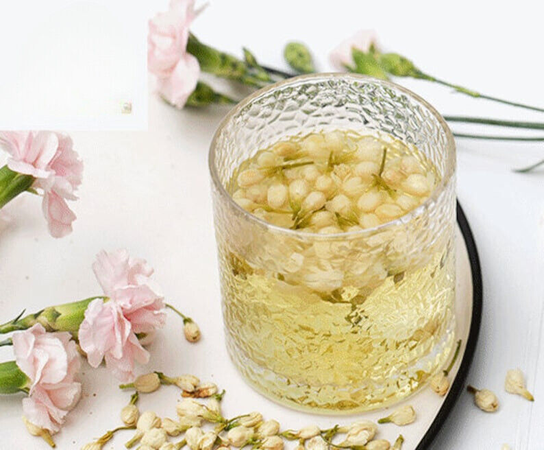 Mo Li Hua/茉莉花/ Arabian Jasmine Flower/Dried Jasmine Flowers/ Poet's Jasmine 250g