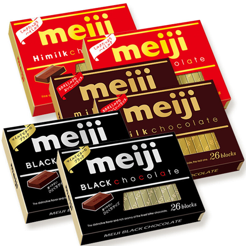 Meiji Piano Chocolate Milk Strawberry Sandwich Chocolate Japan Snack 120g / Bag Main image