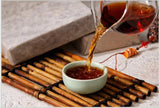 Yunnan Aged Pu-erh Tea Brick 200g Cooked Pressed Black Tea Premium Organic