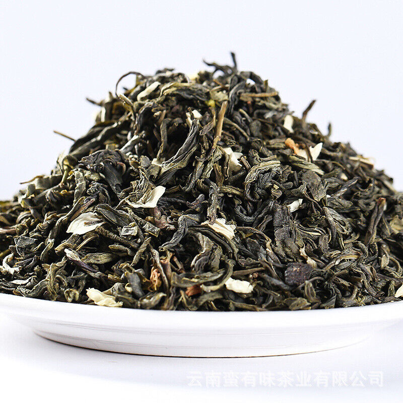 500g Jasmine tea new tea flower tea two leaves strong jasmine drifting snow Main image