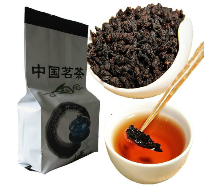 125g Fresh Natural China Oil Cut Black Oolong Tea Slimming Baked Tea Health Care Main image