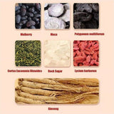 Ginseng Six Treasure Tea Kidney Liver Support with Red Dates Herbal Wellness