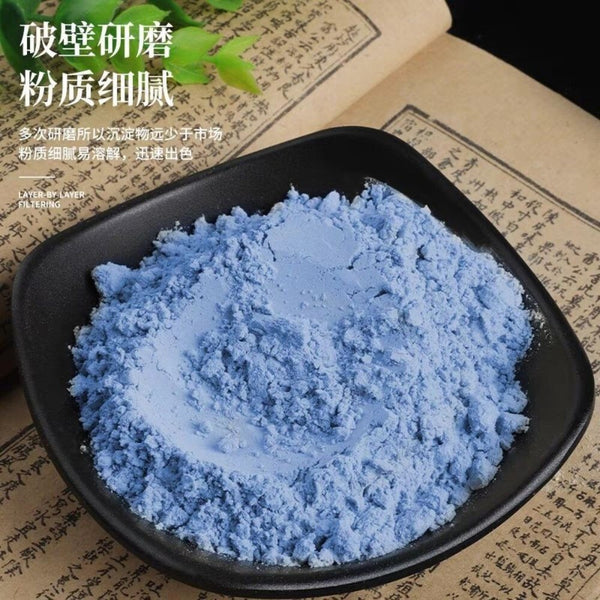 Butterfly Pea Flower Powder Natural Blue Tea Colorant for Tofu Pudding Vegan