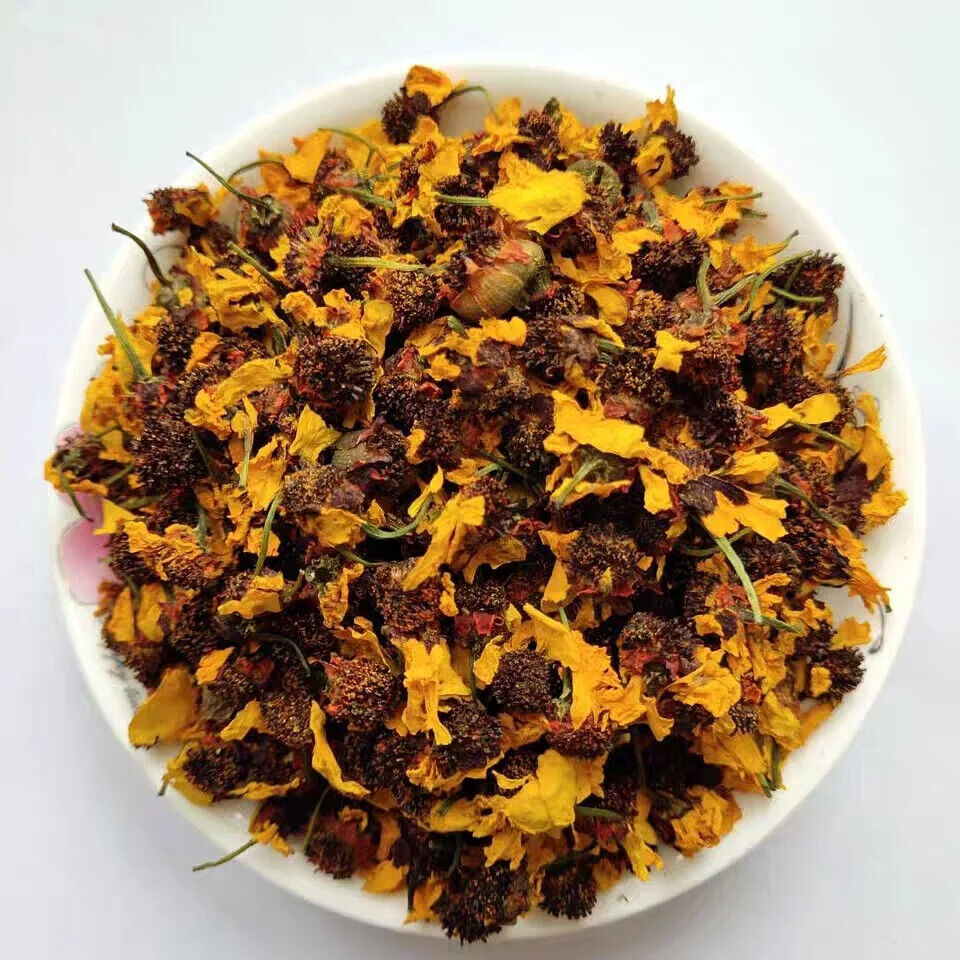 100% Natural Dried Kunlun Snow Chrysanthemum Flower Tea Herbal Infusion Secondary image