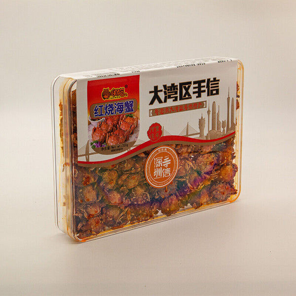 Braised Sea Crab Instant Crispy Crab Guangdong Specialty Casual Snack 320g