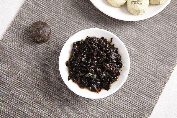 500g Yunnan Pu'er Tea Golden Classic Glutinous Small Tuo Tea Mini Ripe Tea