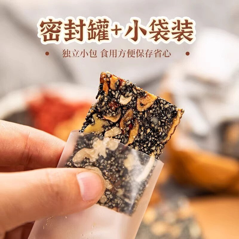 Red Dates Black Sesame Walnut Snack Healthy Natural Energy Bite Delicacy