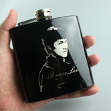 Hip Flask Stainless Steel Liquor Whisky Vodka Alcohol Drinkware Flagon Outdoor