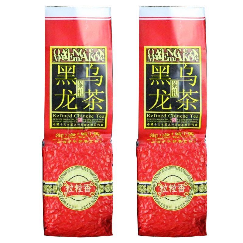 250g/500g Chinese Black Oolong Tea Oil Cut Greed Drink Specialty Tea Health Care Main image