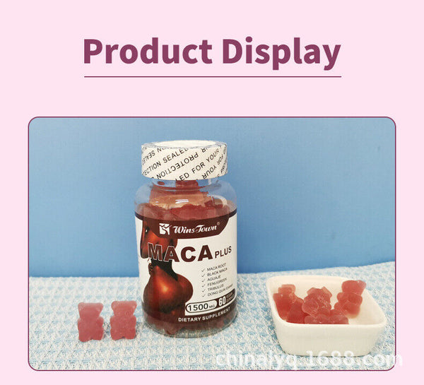 Maca Plus Gummy HIP BUTT ENLARGEMENT 100% Pure Natural Big Butt Gummies
