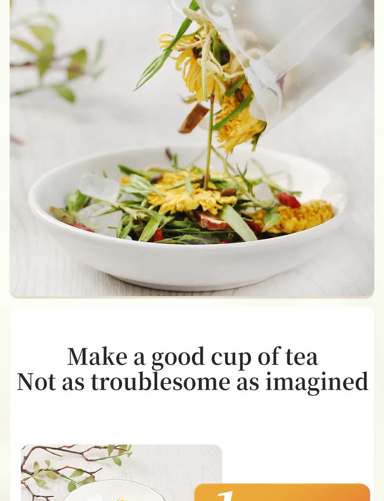 Healthy Herb Tea Bag 100g/10 Bags Wolfberry Chrysanthemum Tea