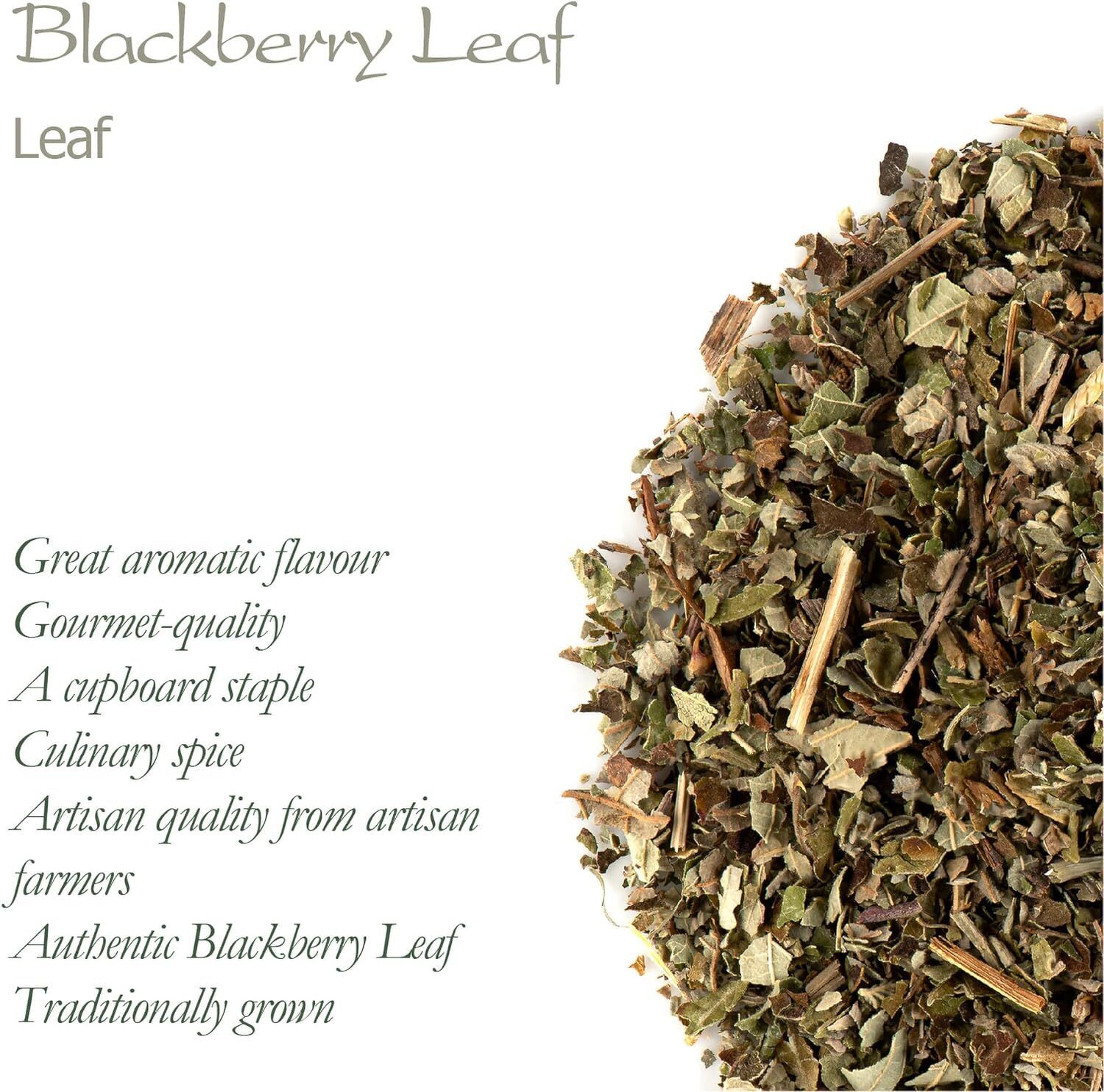 Black Berry Leaves Organic Tea - BlackBerry Leaf Tisane 200g Secondary image