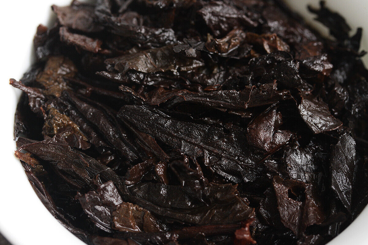 357g Yunnan Puerh Ripe Tea Dry Storage Ripe Tea Menghai Flavor Seven Seed Cake