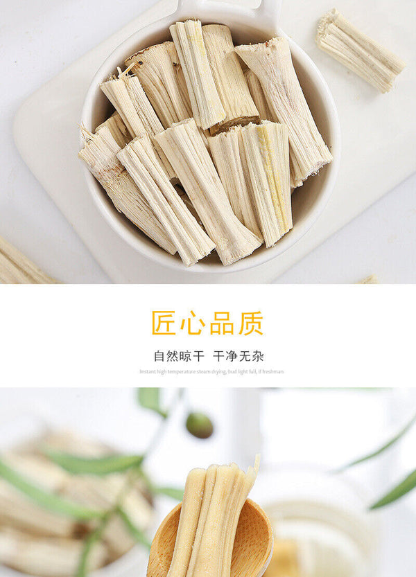 Dried Sugarcane Bulk Peeled Sweet Sugarcane Dried Sugarcane Segments 500g