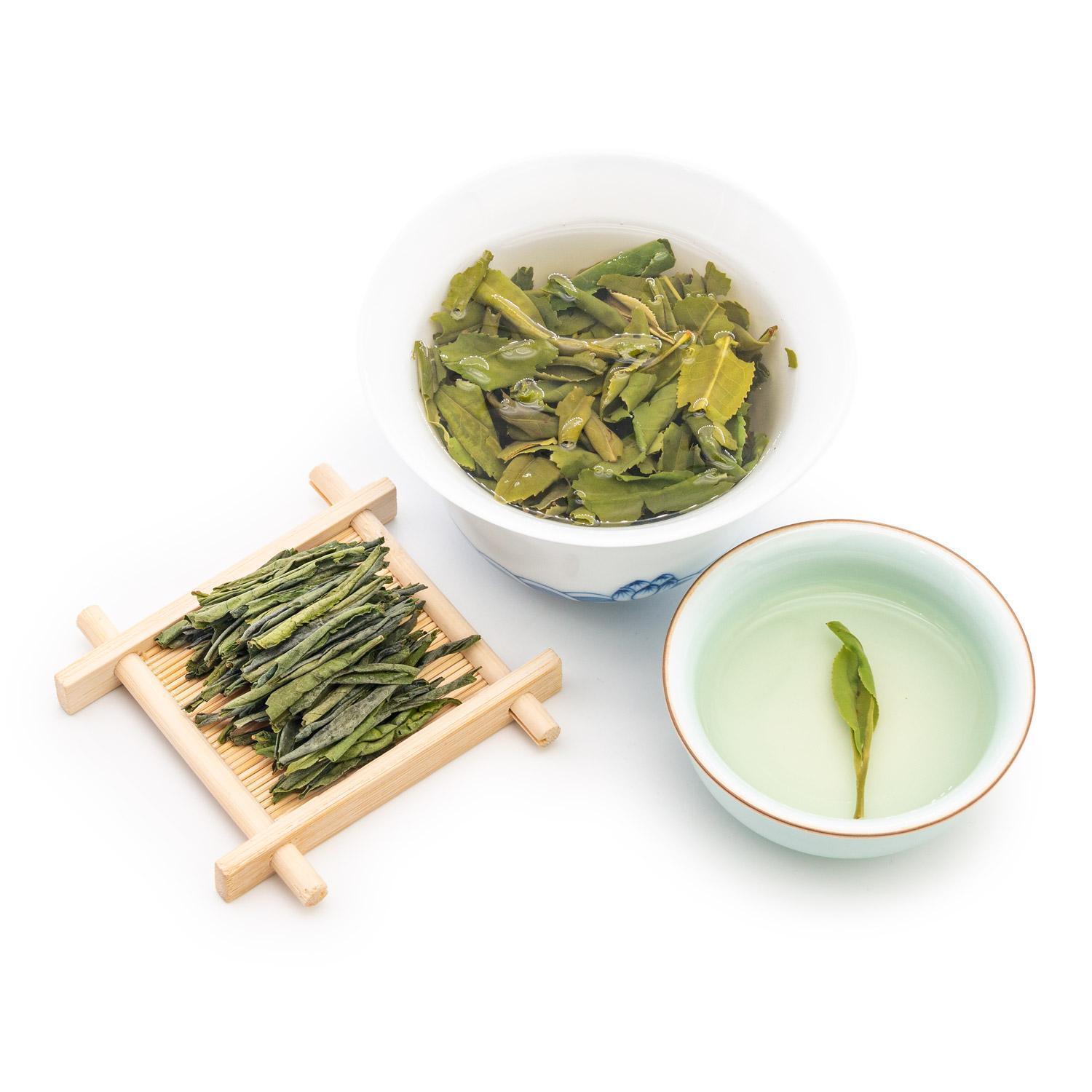 Classics Chinese Lu An Gua Pian Natural Green Tea Loose Leaf 100g Main image