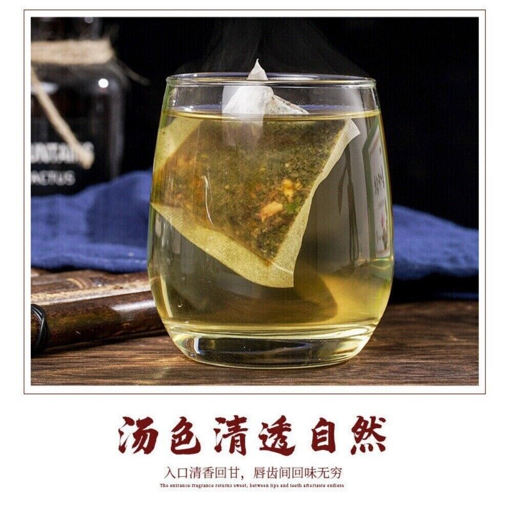 Premium Huo Xiang Honeysuckle Detox Herbal Tea Natural Paper Bags