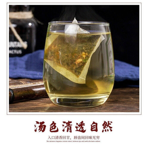 Premium Huo Xiang Honeysuckle Detox Herbal Tea Natural Paper Bags