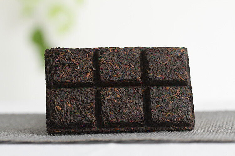 50g Yunnan Pu'er Icelandic Mellow Old Tree Ripe Chocolate Tea Brick Spring Tea