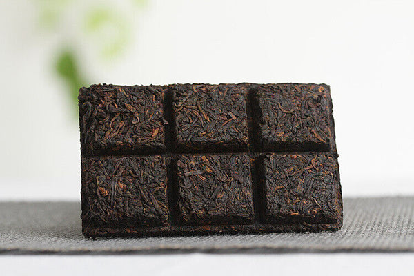 50g Yunnan Pu'er Icelandic Mellow Old Tree Ripe Chocolate Tea Brick Spring Tea