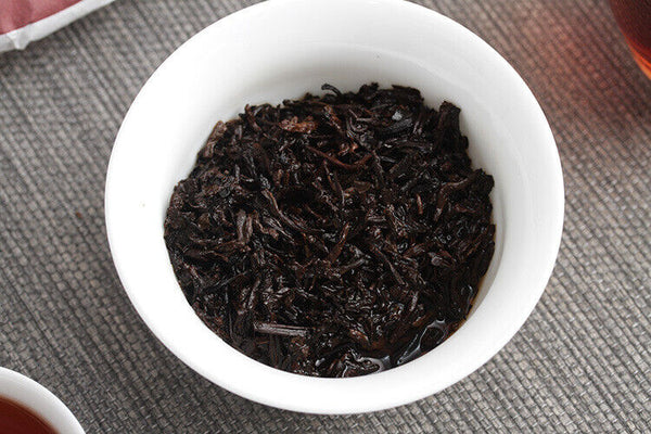 357g Yunnan Pu'er Tea Banzhang Ancient Rhyme Aged Ripe Cake Seven Seed Cake Tea