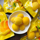 Large Pack Dried Yellow Peach Childhood Snack Sweet and Sour Crunchy Peach
