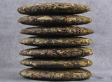 357g Yunnan Pu'er Raw Tea Seven Seed Cake Tea Leaves Lincang Iceland Gold Leaf