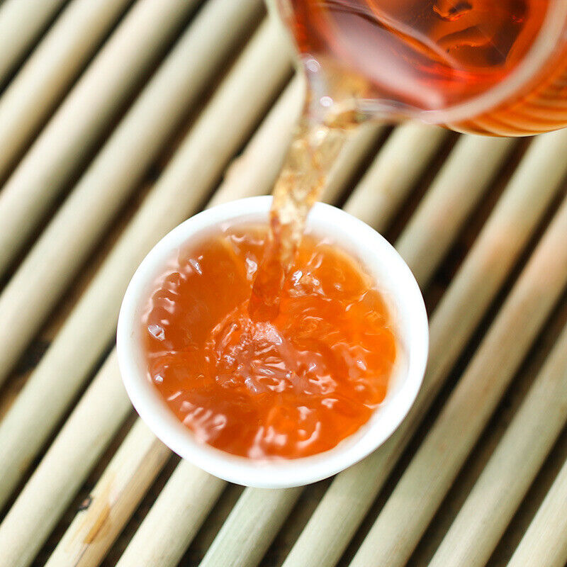 Pu-erh Tea Healthy Drink 500g Yunnan Menghai Pu-erh Tea Xiaoqinggan Ripe Tea