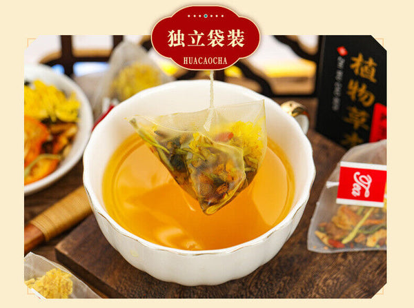 Nanjing Chrysanthemum & Cassia Seed Tea 12-Herb Blend 100g
