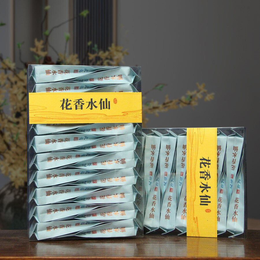 Strong Aroma Charcoal Roasted Shui Xian Black Oolong Loose Leaf Wuyi Rock Tea