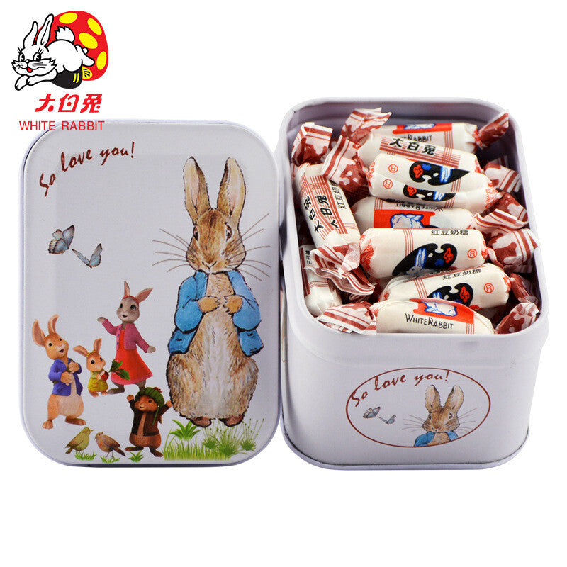Guanshengyuan White Rabbit Milk Candy 114g exquisite gift box candy snacks