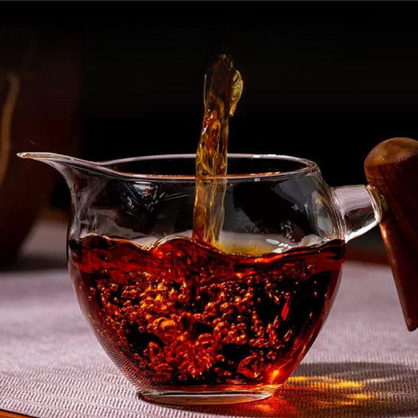Organic Puerh ripe tea Rain Flower Bulk Yunnan Menghai Aged Limited Edition