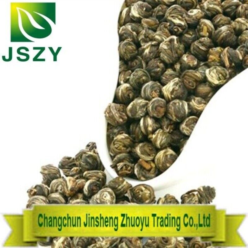 Organic JASMINE TEA DRAGON PEARLS TEA Natural Tea 250g/8.8oz Secondary image