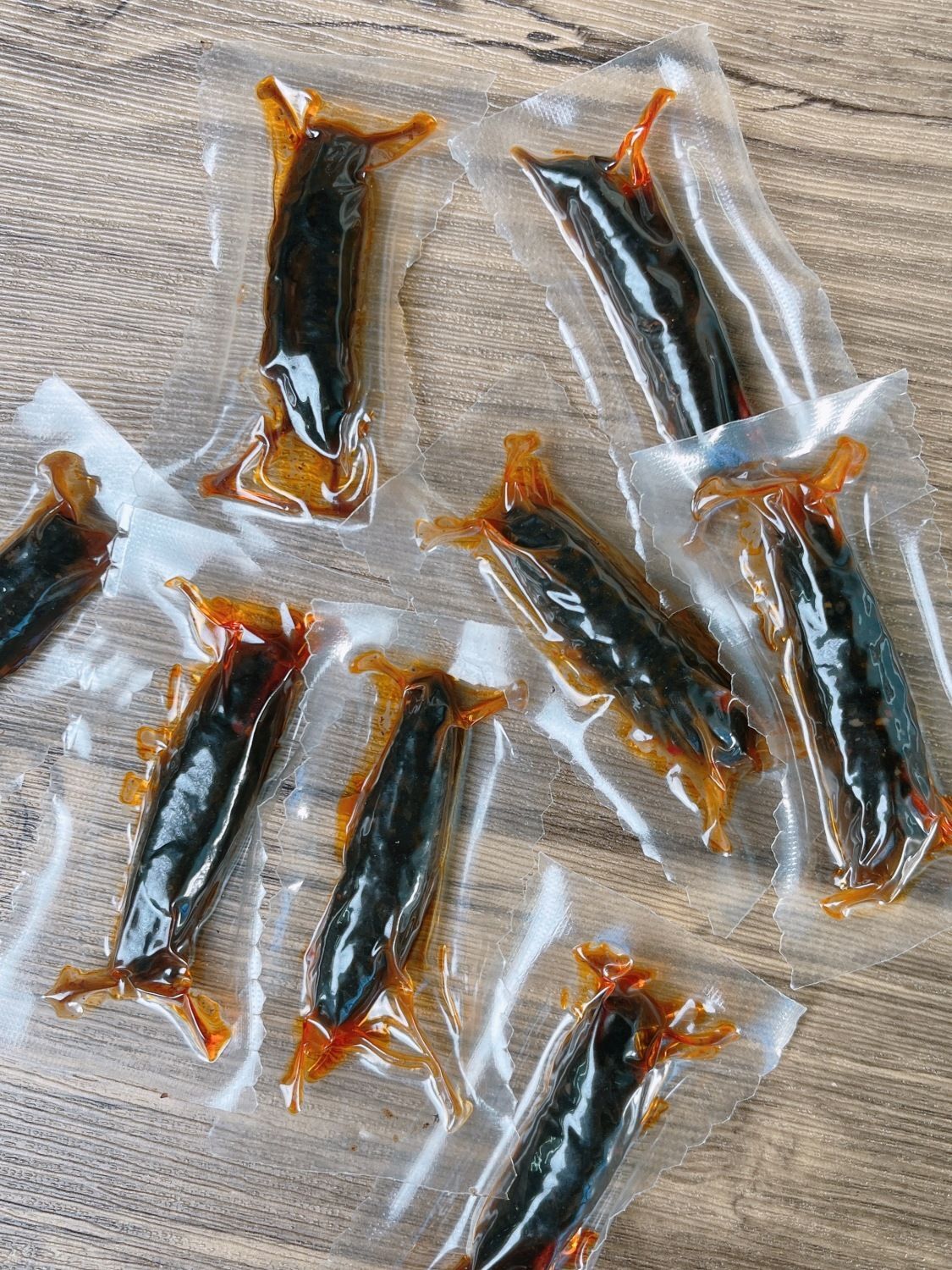 100g Vacuum Sealed Instant Sea Cucumber High Protein Low Fat Snack