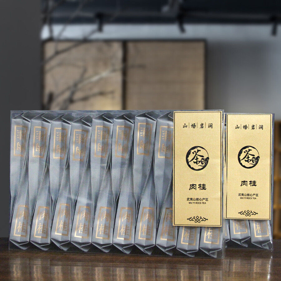 Rougui Cinnamon Medium Roast Floral Loose Leaf Chinese Oolong Tea Wuyi Rock Tea
