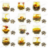 Handmade Gomphrena 20 Flavors of Blooming Flower Tea Ball 20pcs