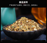 Herbal Tea with Bai Zhi Mint Houttuynia and Chrysanthemum for Clear Breathing