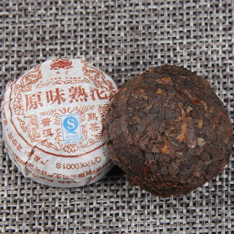 Yunnan Menghai Pu'er Ripe Tea Mini Tuocha Fermented and Natural Flavor Tuocha