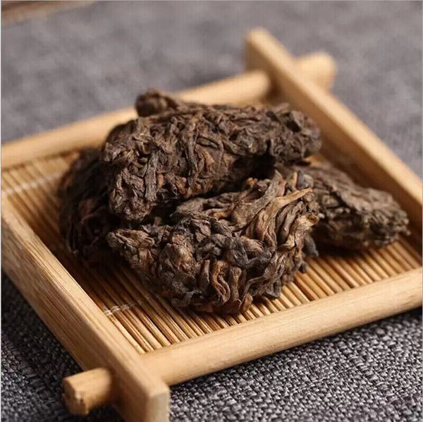 Chinese Healthy Menghai Old Pure Laochatou Yunnan Loose Leaf Fossil Pu'er Tea