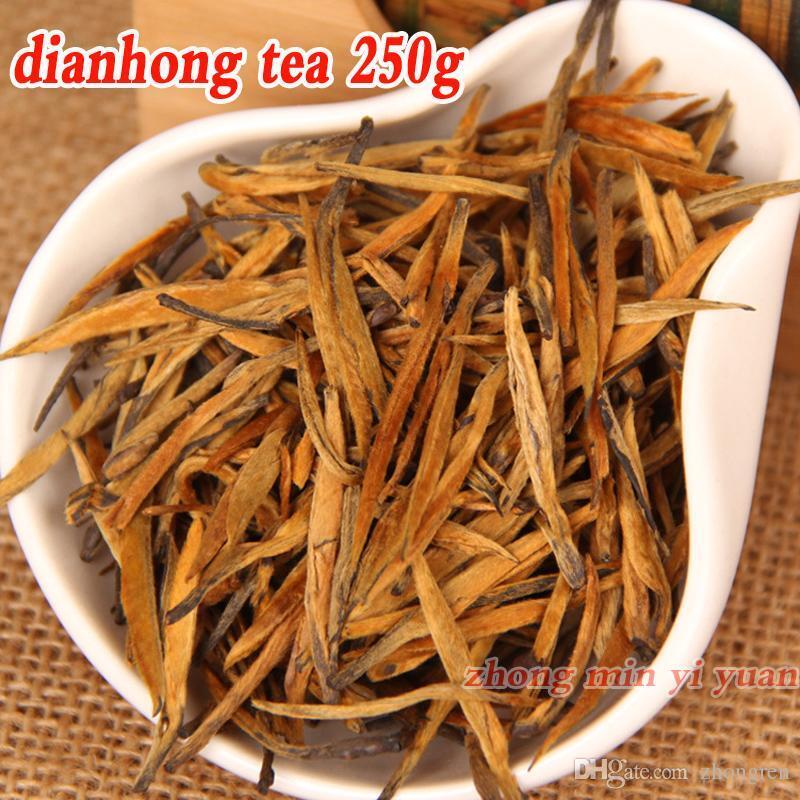 Yunan Fengqing Dianhong Black Tea Small Golden Bud Healthy Organic Tea 250g