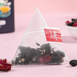 120g High Quality Black wolfberry mulberry rose tea bag fruit tea cold brew