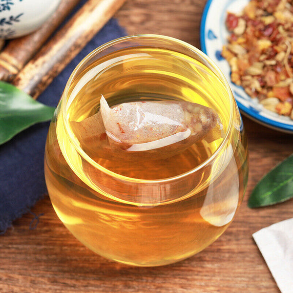5g*30 Bags Chinese Herbal Tea Clove Hericium Erinaceus Sea Buckthorn Herb Teabag