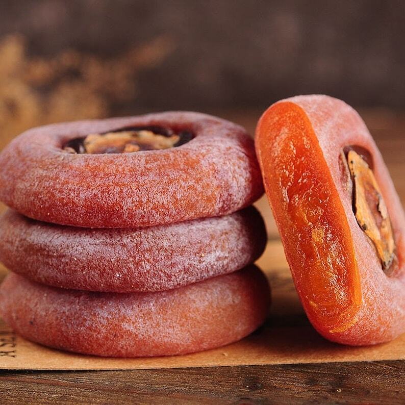 500g Dried Persimmon Snacks Chinese Food SHIBING Secondary image