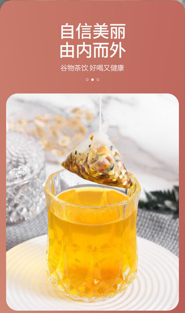 Red Bean Barley Tea Health Tea 50 Bags/bag Flower Tea Bag Triangle Bag