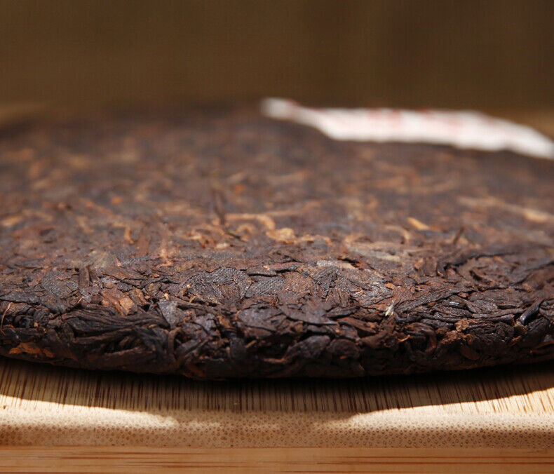 Pu'er Tea Ripe Tea Yunnan Qizi Cake Tea Ripe Pu'er Tea 357g