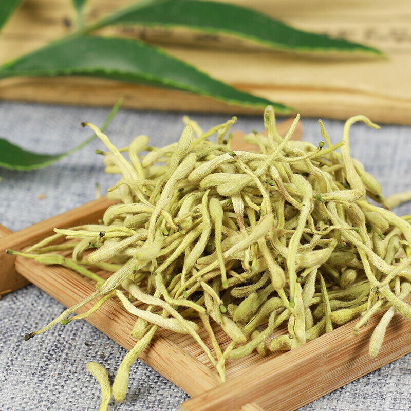 500g Natural Healthy Herbal Drink Jinyinhua Premium Honeysuckle 特级金银花 Secondary image