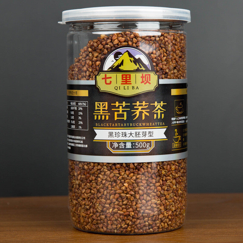 Daliang Mountain Black Buckwheat Tea Whole Grain 500g Natural Wellness Drink