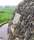 357g Yunnan Puerh Tea Menghai Brown Mountain Cake First Spring Pu'er Raw Tea