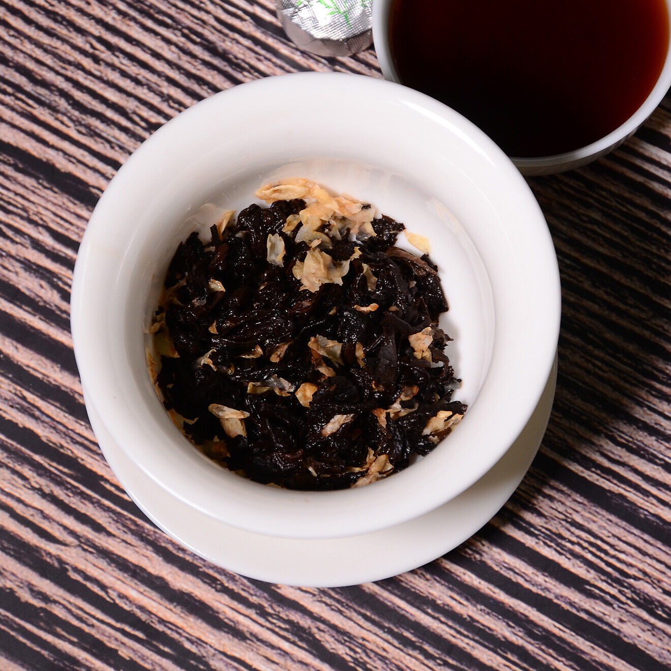 Yunnan Small Tuo Tea Jasmine Mini Small Tuo Tea Puerh  Ripe Tea 500g Secondary image
