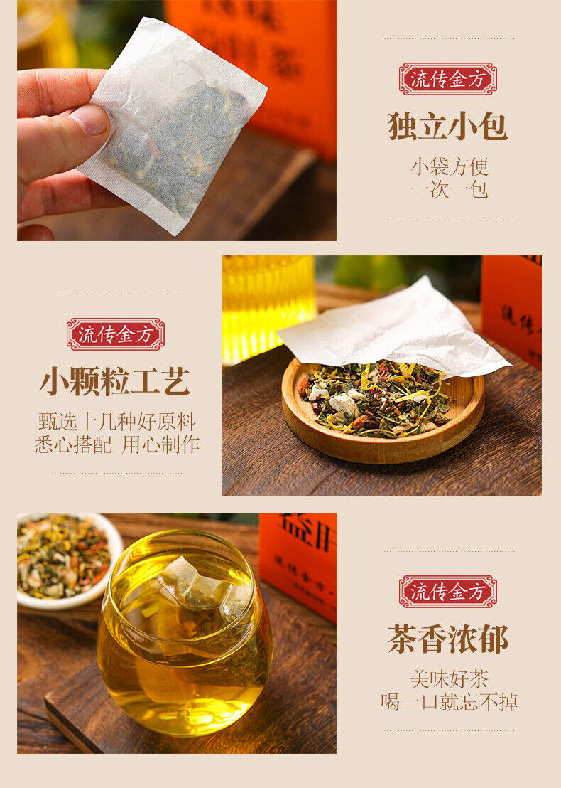 18flavors of beneficial sunset tea bag infusion honeysuckle protectionhealth tea