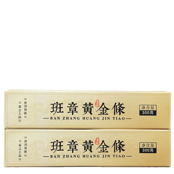 Puerh Tea Brown Old Banzhang Cha Tea Ancient Tea Yunnan Tea Column 300g/10.58oz